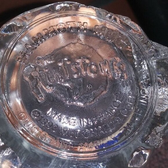 The Flintstone mug made in France mammoth mug MCDONALDS ROCDONALDS 1993 EUC - Picture 6 of 8